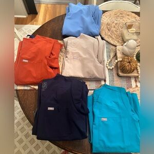 Sets of figs scrubs size small